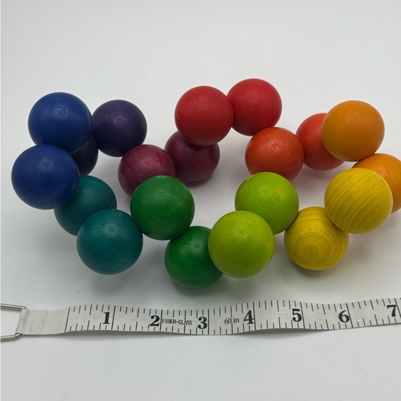 Grimm's Rainbow Beads Grasper or a similar Playable Art Ball - Picture 8 of 16